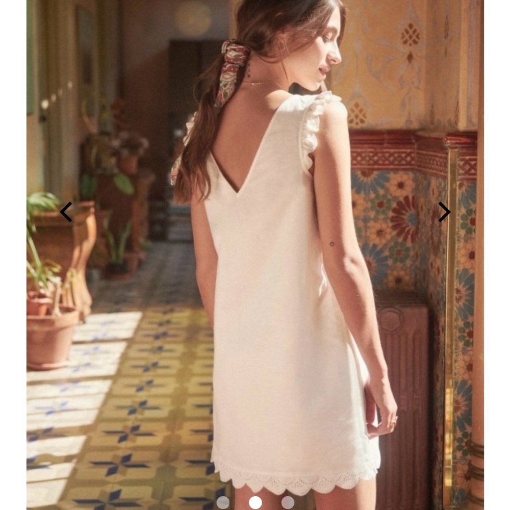 Sezane Robe Margot white